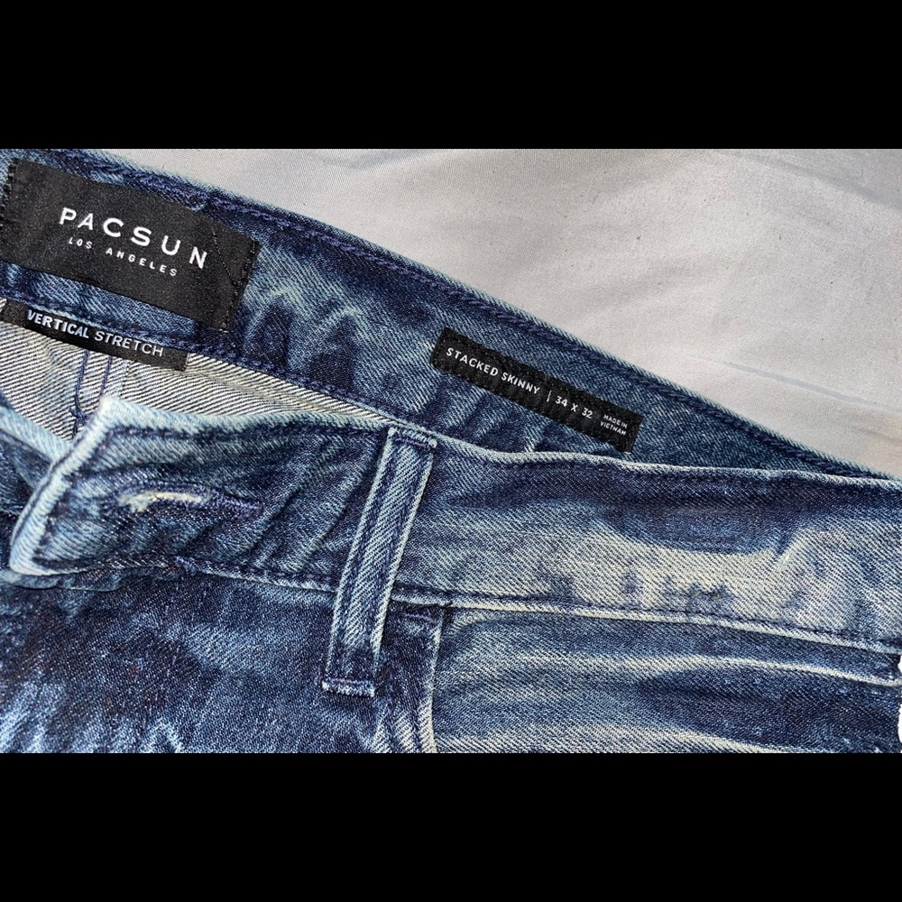MEN'S SKINNY/SLIM-FIT JEANS (Size 34) - Picture 3 of 5